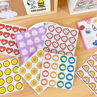 🍏Sticker50 set 2 bảng sticker cute