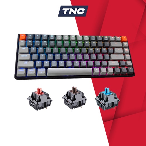 Bàn phím cơ Bluetooth Keychron K2 Aluminum RGB Ver 2 (C2) bảo hành 12 tháng