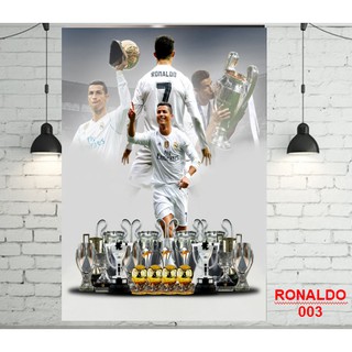 Poster decal dán tường cầu thủ Ronaldo
