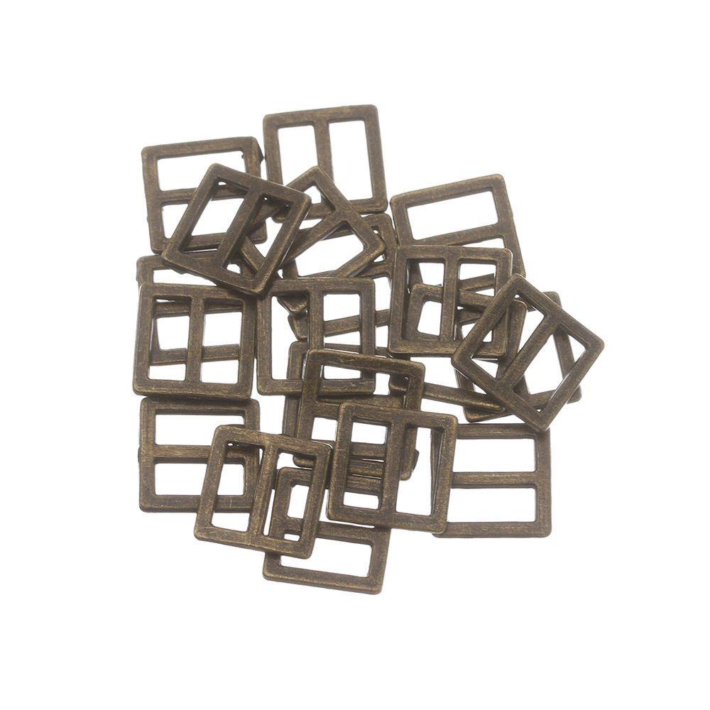 Set 20 Khóa Ba Cạnh Màu Cầu Vồng Cho Búp Bê Nhồi Bông