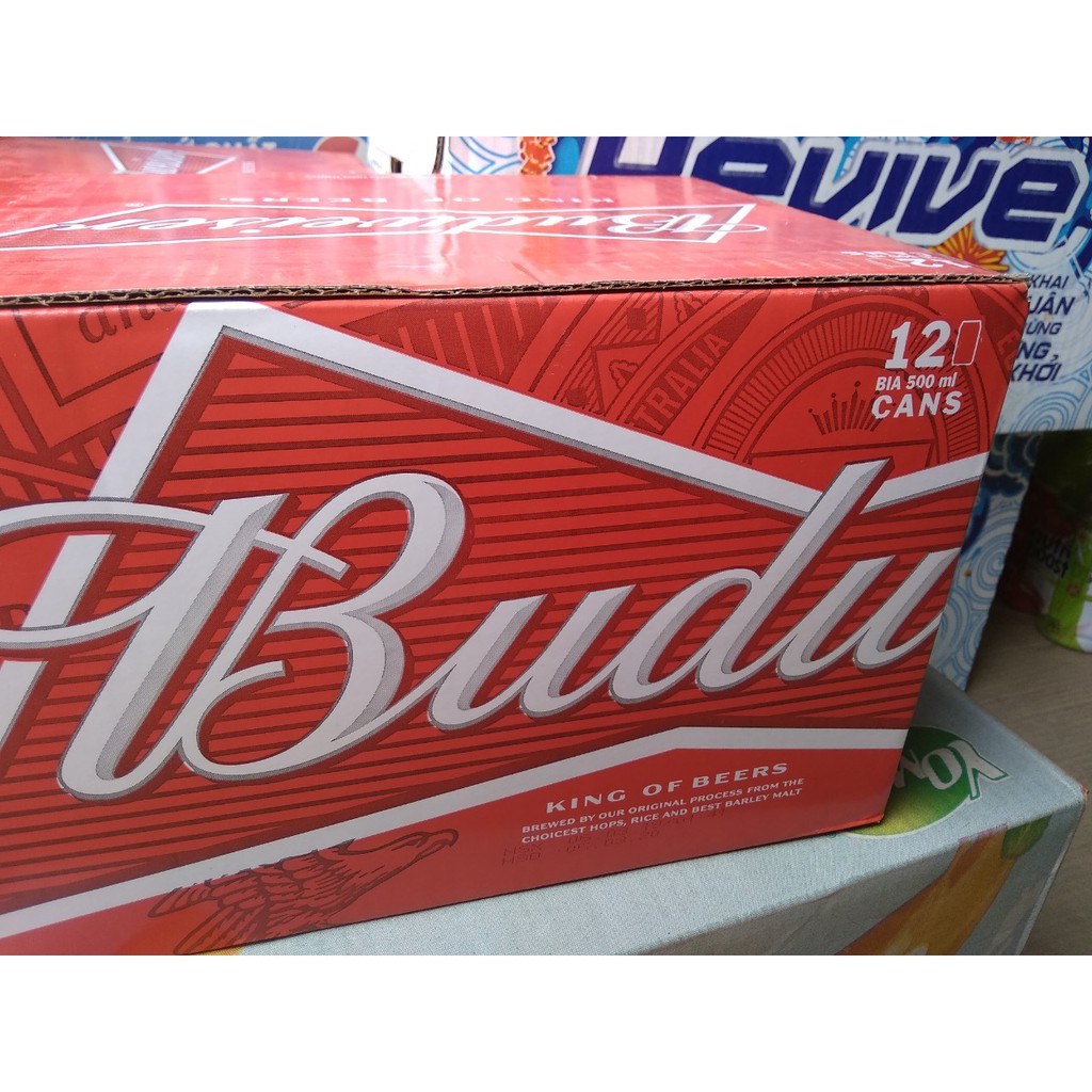  Thùng 24 lon 330ml Bia Budweiser