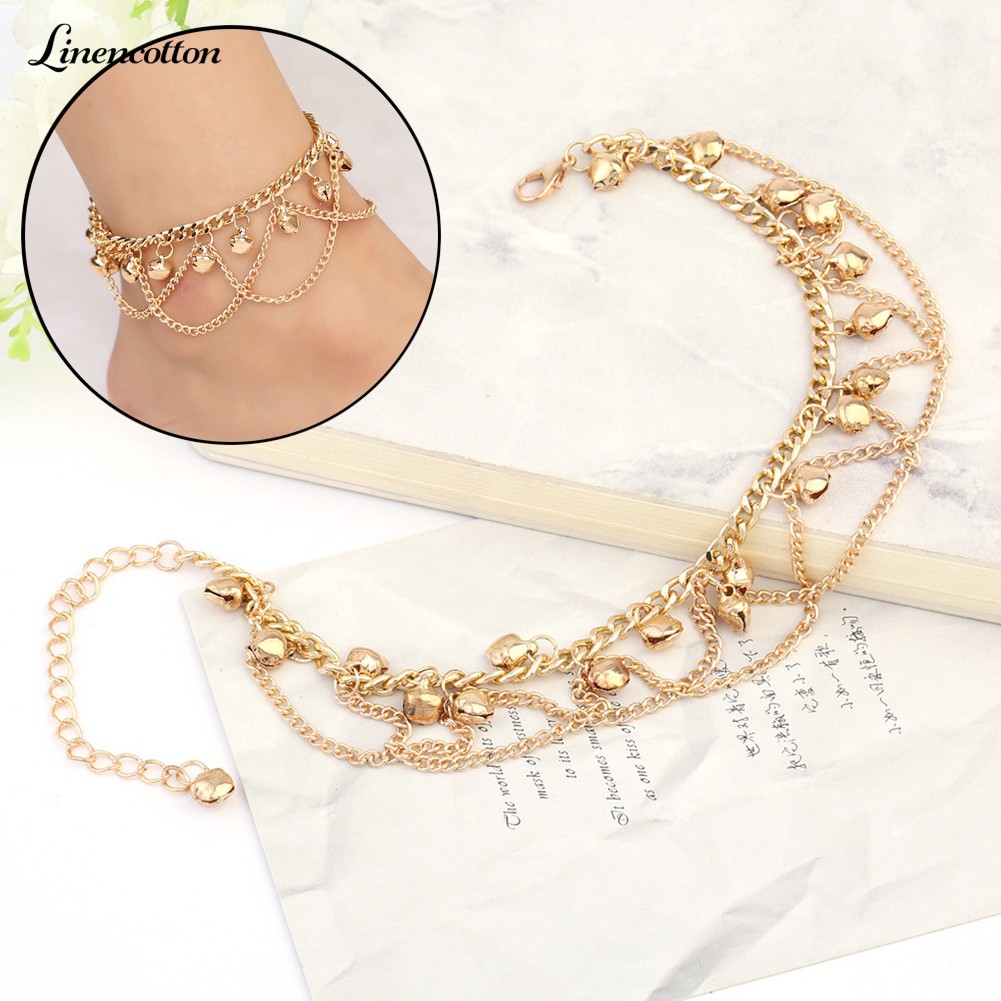 Lắc chân trang trí chuông nhỏ xinh xắn thích hợp cho khi đi bãi biển | BigBuy360 - bigbuy360.vn