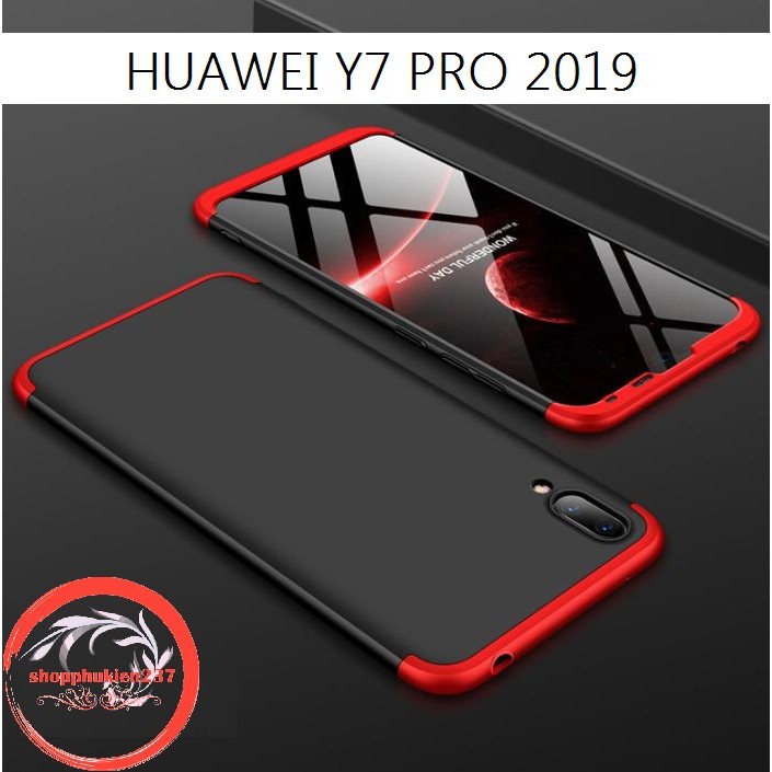 [Freeship toàn quốc từ 50k] FREESHIP 99K TOÀN QUỐC_Ốp Lưng Bảo Vệ 360 Độ Dành Cho Huawei Y7 Pro 2019 Ốp GGK Cao Cấp