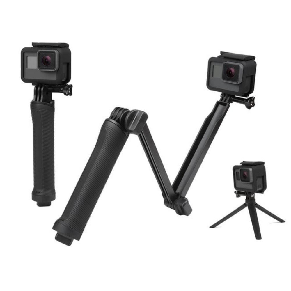 Gậy Tự Sướng 3 Chiều Chống Nước Cho GoPro Hero 11 10 9 8 7 5 Session action