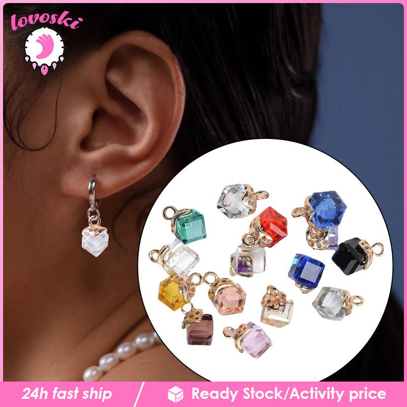 Set 40 Mặt Dây Chuyền Pha Lê Nhiều Màu Sắc