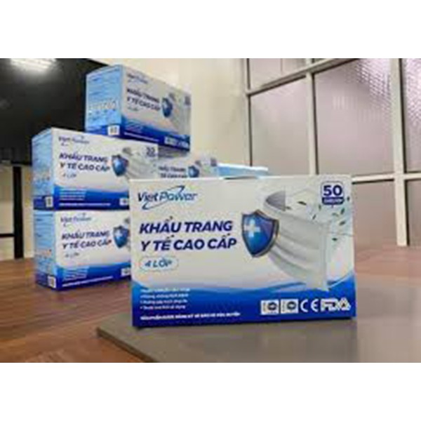 Khẩu trang y tế 4 lớp kháng khuẩn [ kèm quà tặng nè ] | WebRaoVat - webraovat.net.vn