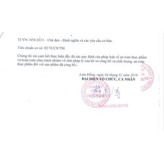 Trà Đen 69k (500gr)