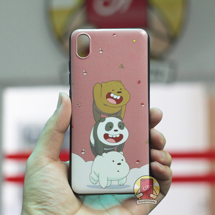 ỐP LƯNG XIAOMI REDMI 7A DẺO ĐEN IN HÌNH