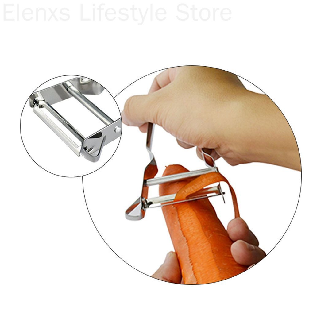 Dụng Cụ Bào Vỏ Rau Củ Quả Bằng Thép Không Gỉ