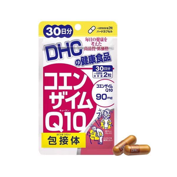 Viên uống DHC Coenzyme Q10 giảm lão hóa duy trì làn da trẻ trung 30/90 ngày Maxwell
