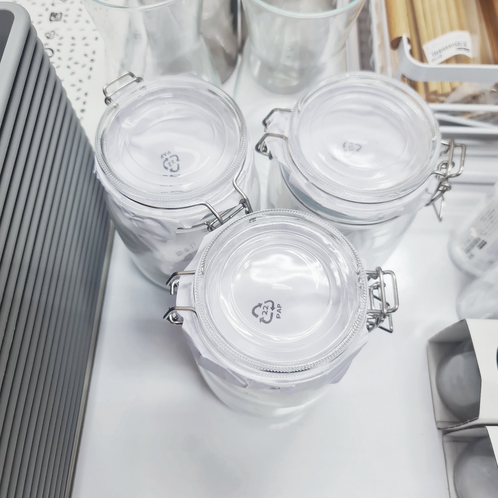 Lọ Thủy Tinh Có Nắp IKEA Chính Hãng - KORKEN
