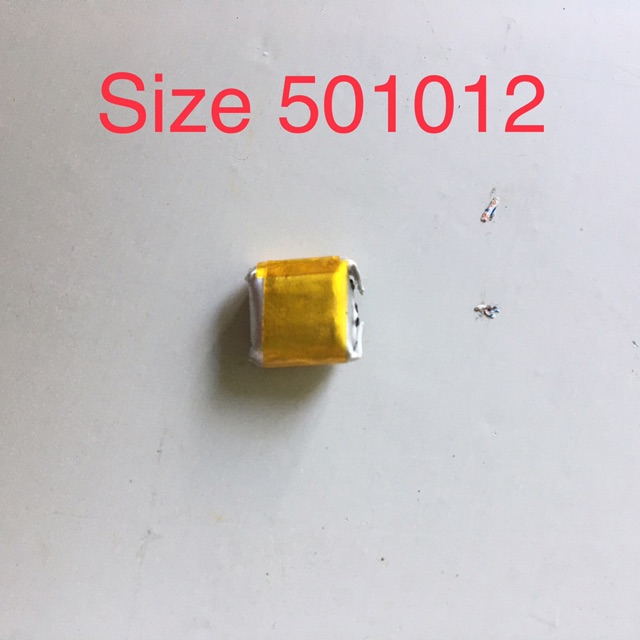 Pin Li-Po 3.7V 501010 40mAh (Lithium Polyme) cho tai nghe Bluetooth