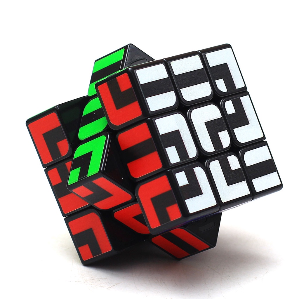 Rubik Biến Thể Maze Z-cube 3x3, Rubik Vòng Xoay Mê Cung Định Hướng ( Rubik Trí Tuệ)