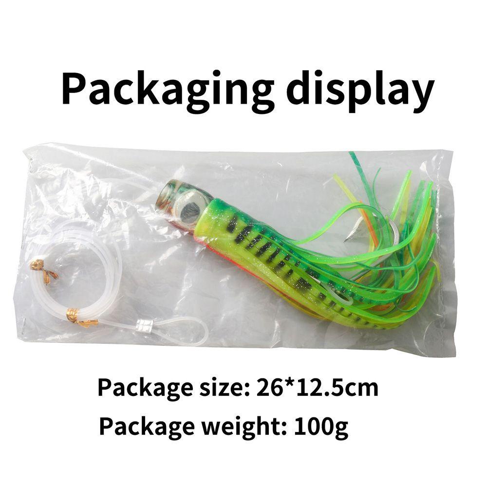 PISTA Mồi Câu Cá Giả Hình Bạch Tuộc Dạ Quang