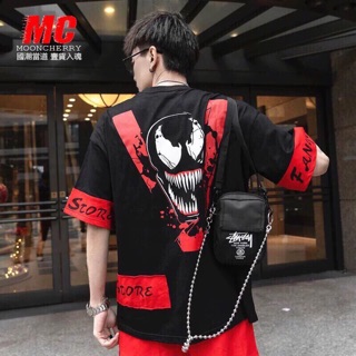 Áo phông thụng mặt quỷ cực ngầu TL03 siêu đẹp