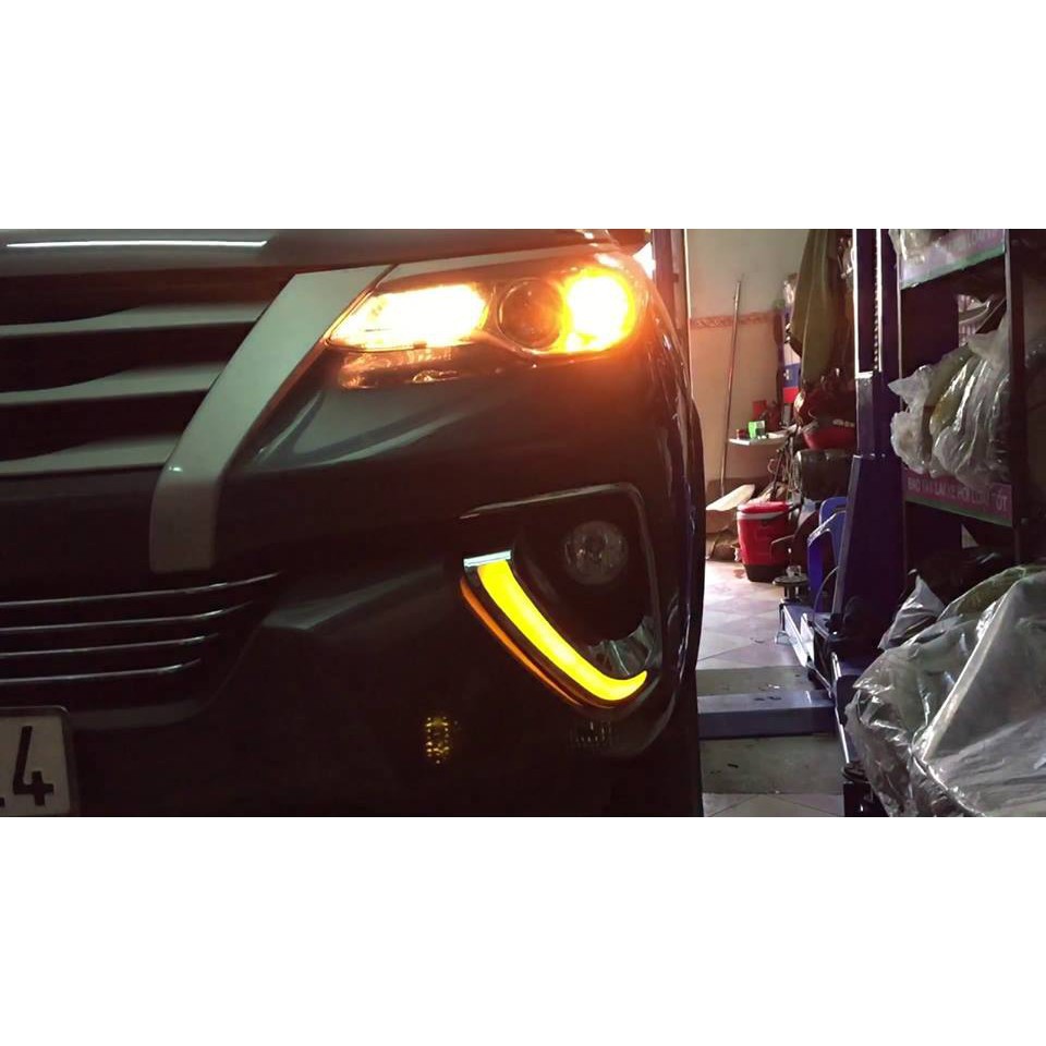 Led cốp sau +led Gầm Trước + led gầm  Sau Xe  Fortuner 2017 2018 2019 2020-2022