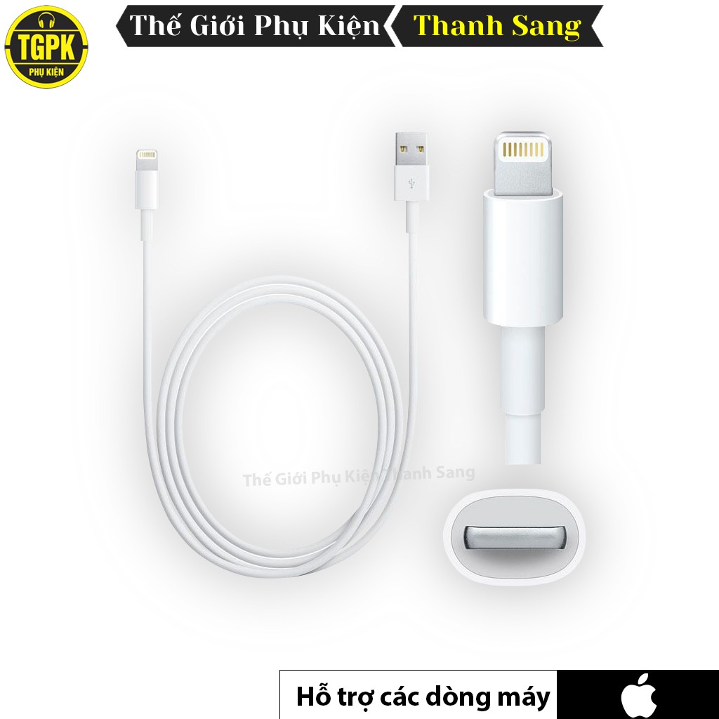 Dây Cáp sạc iPhone hàng chính hãng | Không báo lỗi Phụ kiện không hỗ trợ & Không gây chai pin