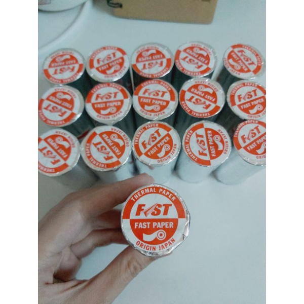 Giấy in nhiệt K57 cho máy in nhiệt mini