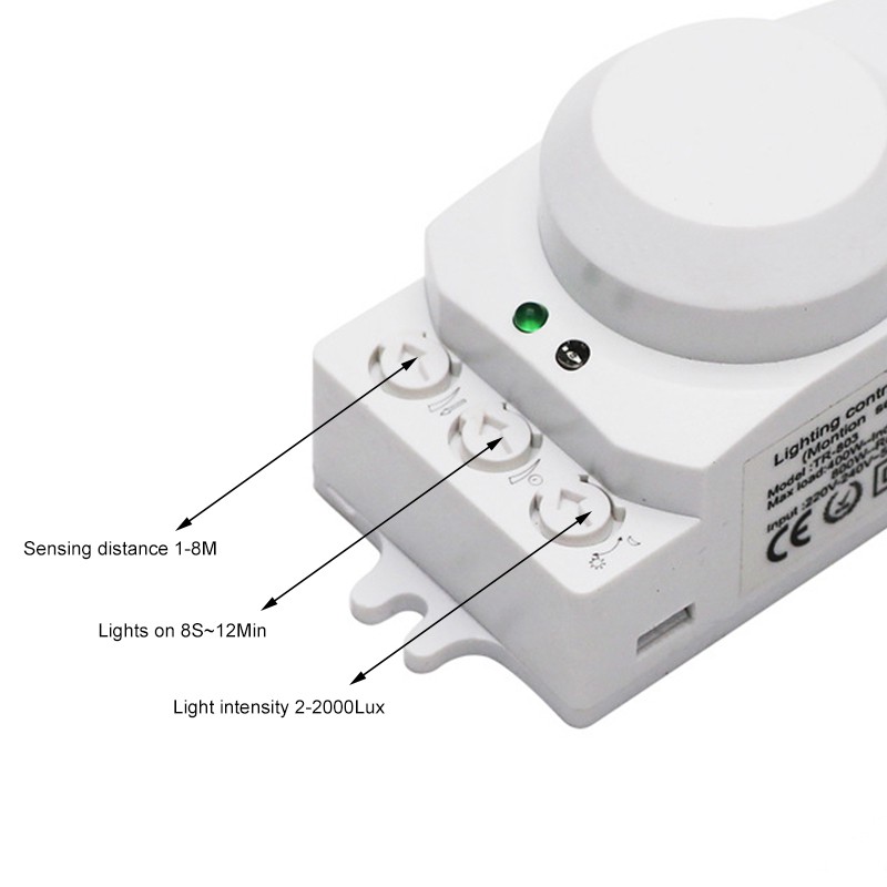 Công Tắc Cảm Biến Chuyển Động Radar Vi Sóng Công Tắc Cảm Biến Chuyển Động 360 Độ 5.8ghz Cho Lò Vi Sóng BEST