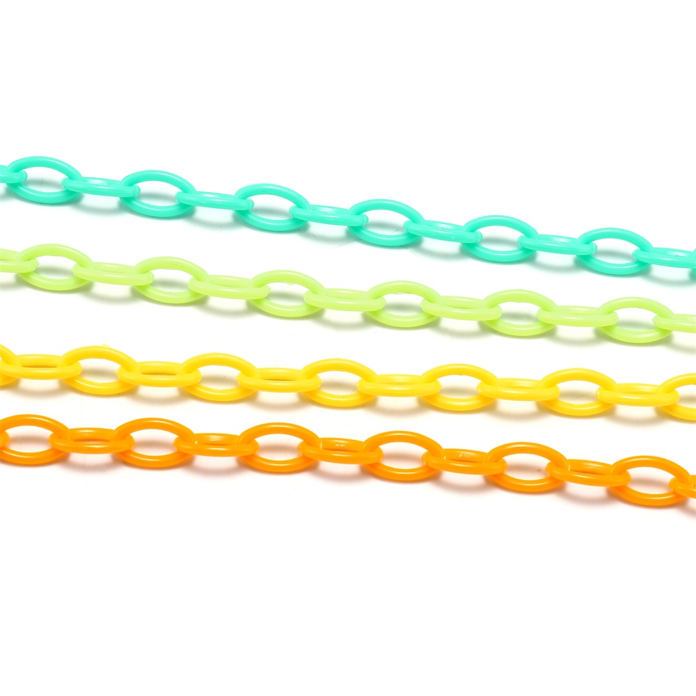 Bộ 10 dây đeo mắt kính/ mát xa St.kunkka bằng nhựa nhẹ màu sắc xinh xắn kích thước 50cm