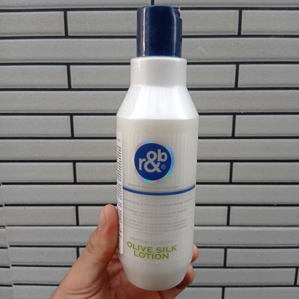 Kem dưỡng bóng tóc R&B Olive Silk Lotion 250ml