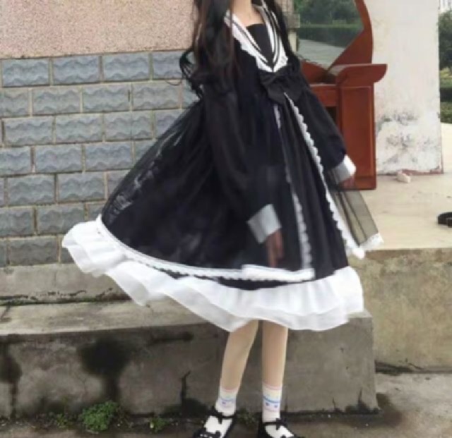 [SẴN] Đầm Lolita Học Viện Mặt Trăng - Kèm ảnh thật | BigBuy360 - bigbuy360.vn