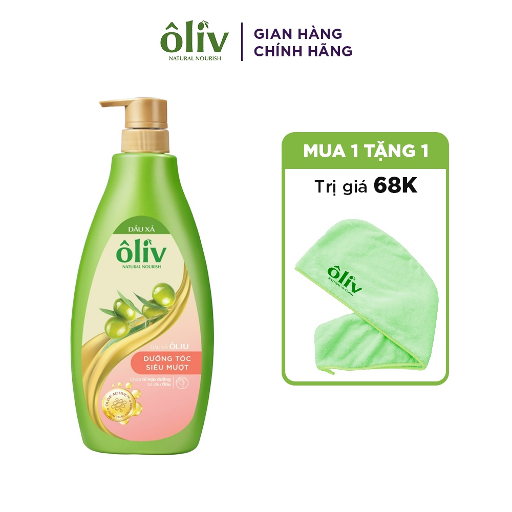 Dầu Xả Dưỡng Tóc Siêu Mượt Ôliv 650ml