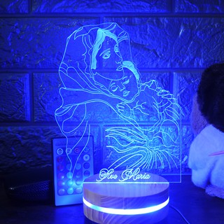 Đèn led 3D AVE MARIA