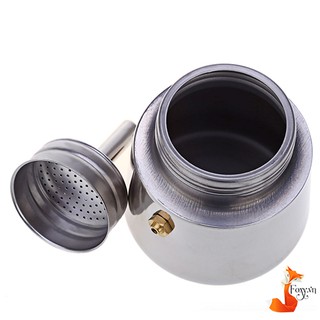 Bình pha cà phê Inox cao cấp của Ý hiệu Foxy – BCP01 (Bình 9 cup)