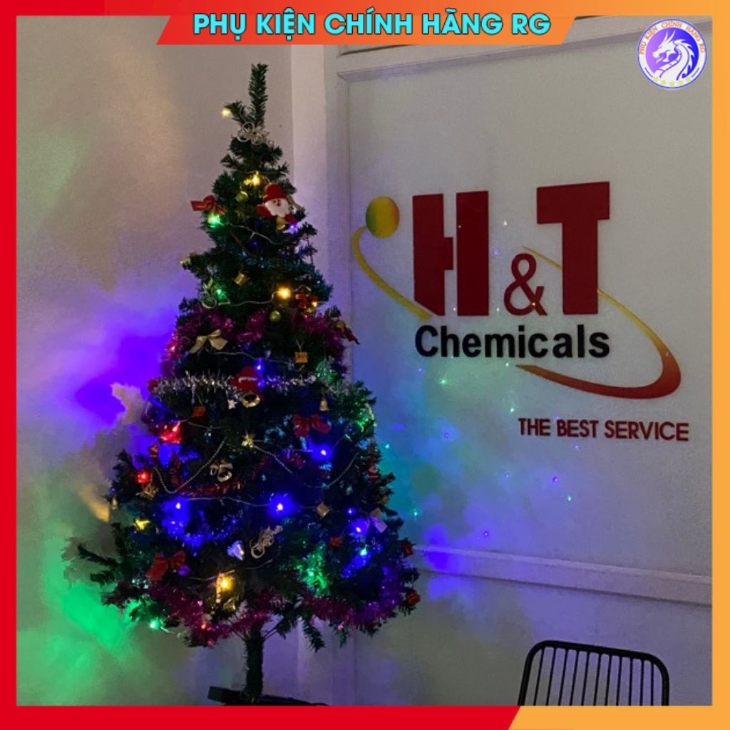 Cây thông giáng sinh 1m2 cây thông Noel trang trí nhà cửa để bàn văn phòng nhà hàng cây thông Việt Nam sản xuất