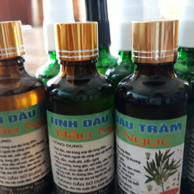 Combo tinh dầu tràm 400k