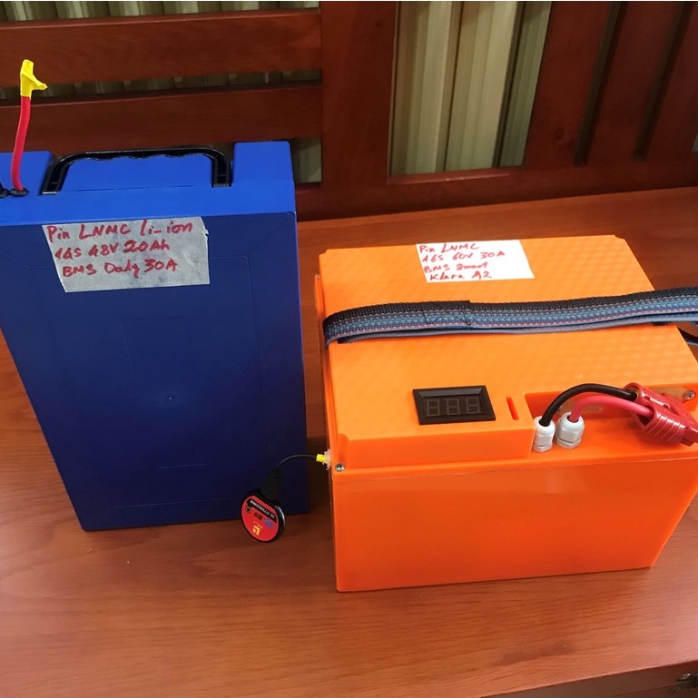 Pin Lithium xe điện 72V, 60V, 48V làm theo xe khách bảo hành 5 năm
