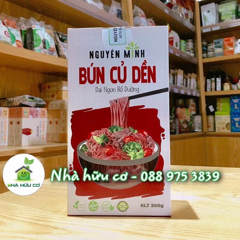 Bún rau củ vị củ dền Nguyên Minh - Bún rau củ cho bé ăn dặm Nguyên Minh - Date: 1/2023