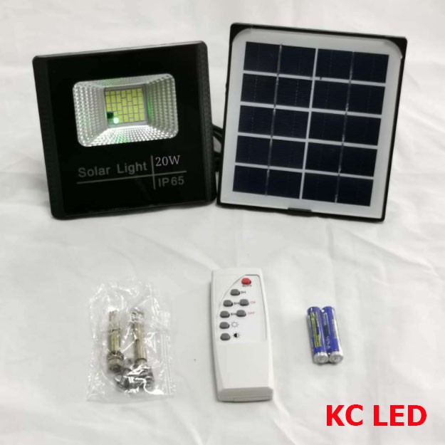 [BH 12 THÁNG] ĐÈN LED PHA NĂNG LƯỢNG MẶT TRỜI SOLAR LIGHT 20W