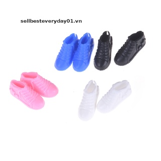 Set 4 Đôi Giày Thời Trang Cho Búp Bê Barbie