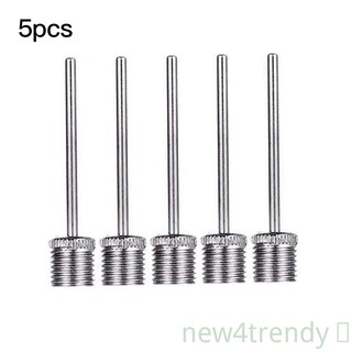 Set 5 kim bơm hơi bằng thép không gỉ chuyên dụng cho bóng đá / bóng rổ