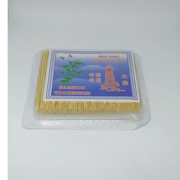 [HÀNG CÓ SẴN]Tăm hộp xỉa răng Mai Anh 50g