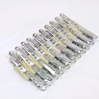 Kẹp Quần Áo Inox(1 Vỉ 20 Cái) Giá Rẻ