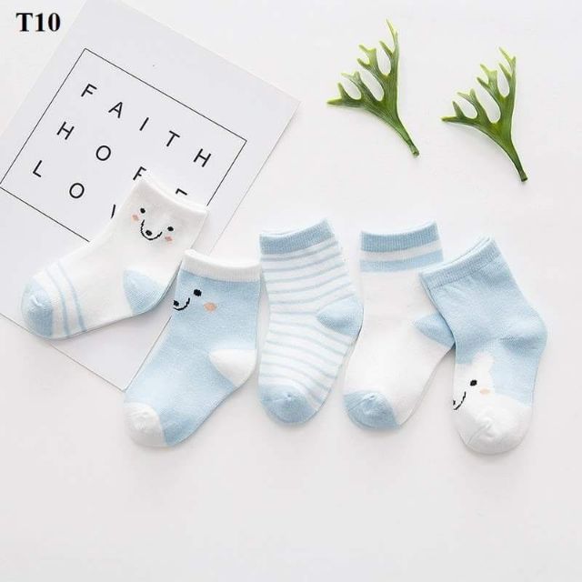 Sét tất mặt cười cho bé