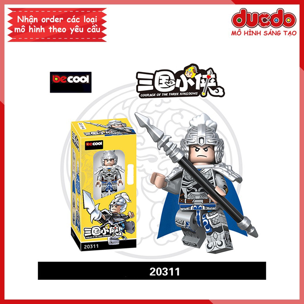 [Có sẵn] Decool 2030B Minifigures các nhân vật tướng TAM QUỐC tuyệt đẹp - Đồ chơi Lắp ghép Xếp hình Mô hình Mini