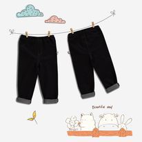 Quần Giả Jeans Bé Gái CHAANG Garden