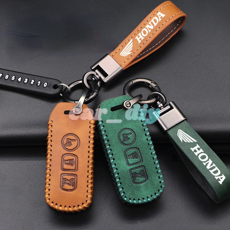 Vỏ Bọc Chìa Khóa 3 Nút Cho Xe Mô Tô Honda 2016-2020 PCX 125 150