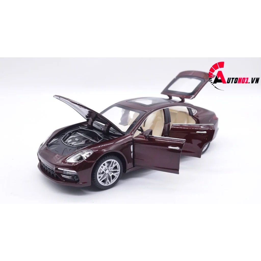 MÔ HÌNH XE PORSCHE PANAMERA RED 1:24 CHE ZHI 7701