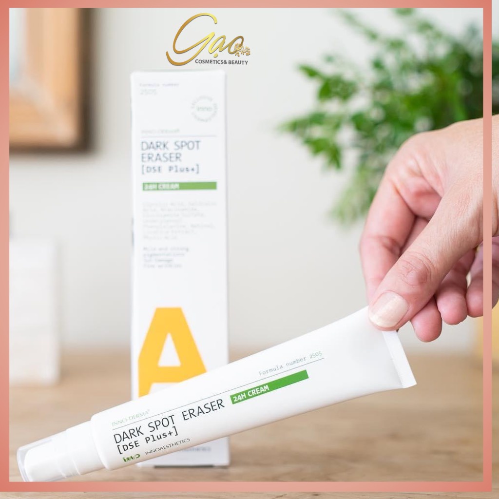 Dark Spot Eraser Inno-Derma,Kem Phân Giải Sắc Tố Xoá Thâm Sạm Nám Đồi Mồi, Trắng Sáng Da Innoaesthetics