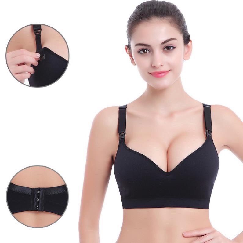 XẢ KHO - áo Bra cao cấp chuyên dụng cho mẹ bầu va mẹ sữa (kèm mút nâng ngực) (AB11)