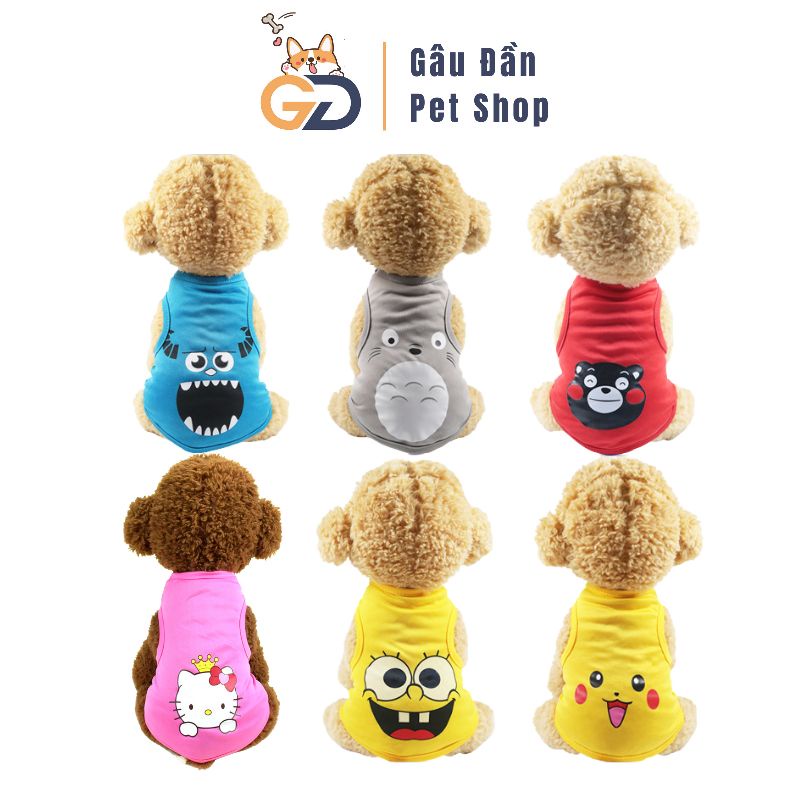Quần Áo Thú Cưng,Áo Cho Chó ,Mèo Họa Tiết Hoạt Hình ABL-T0110
