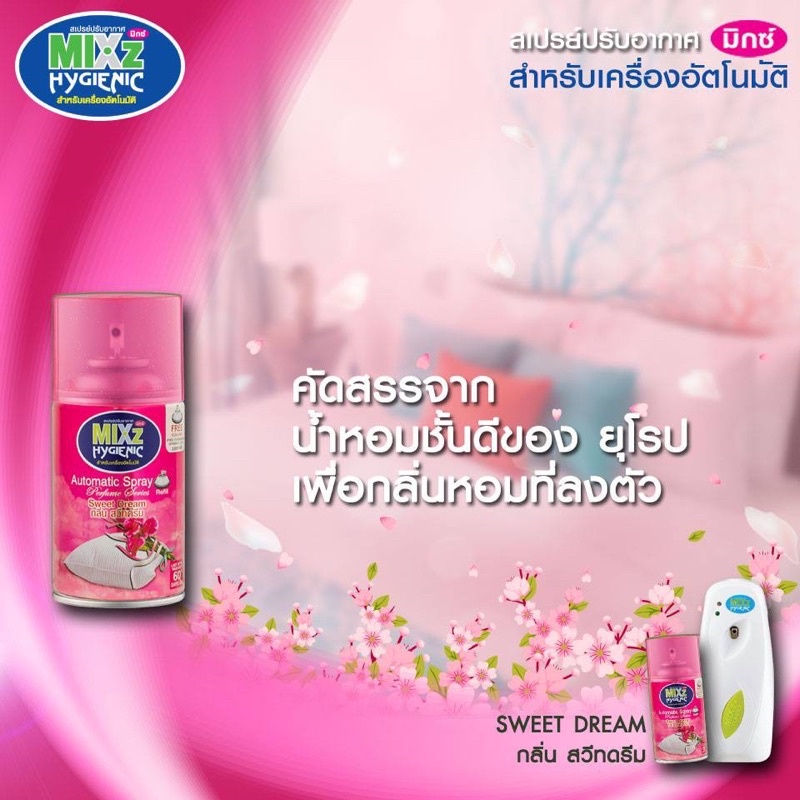 Lõi thay thế máy xịt phòng MIXz hương xả 300ml dùng được cho máy Glade, AirWick