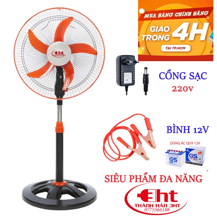 QUẠT KEP BÌNH 12V - SP KO BÁN KÈM BÌNH ACQUY