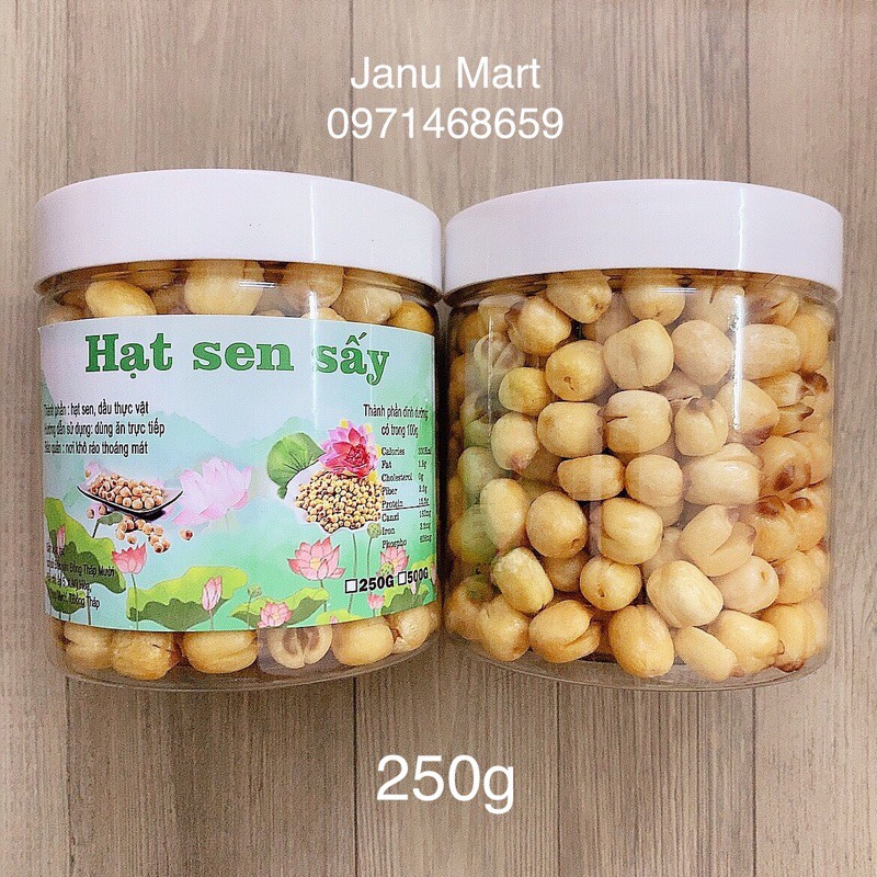 Hạt sen sấy giòn ăn liền