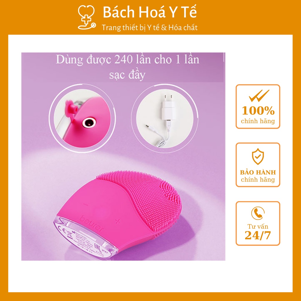 Máy rửa mặt massage, Beurer FC49, Bảo hành 24 tháng